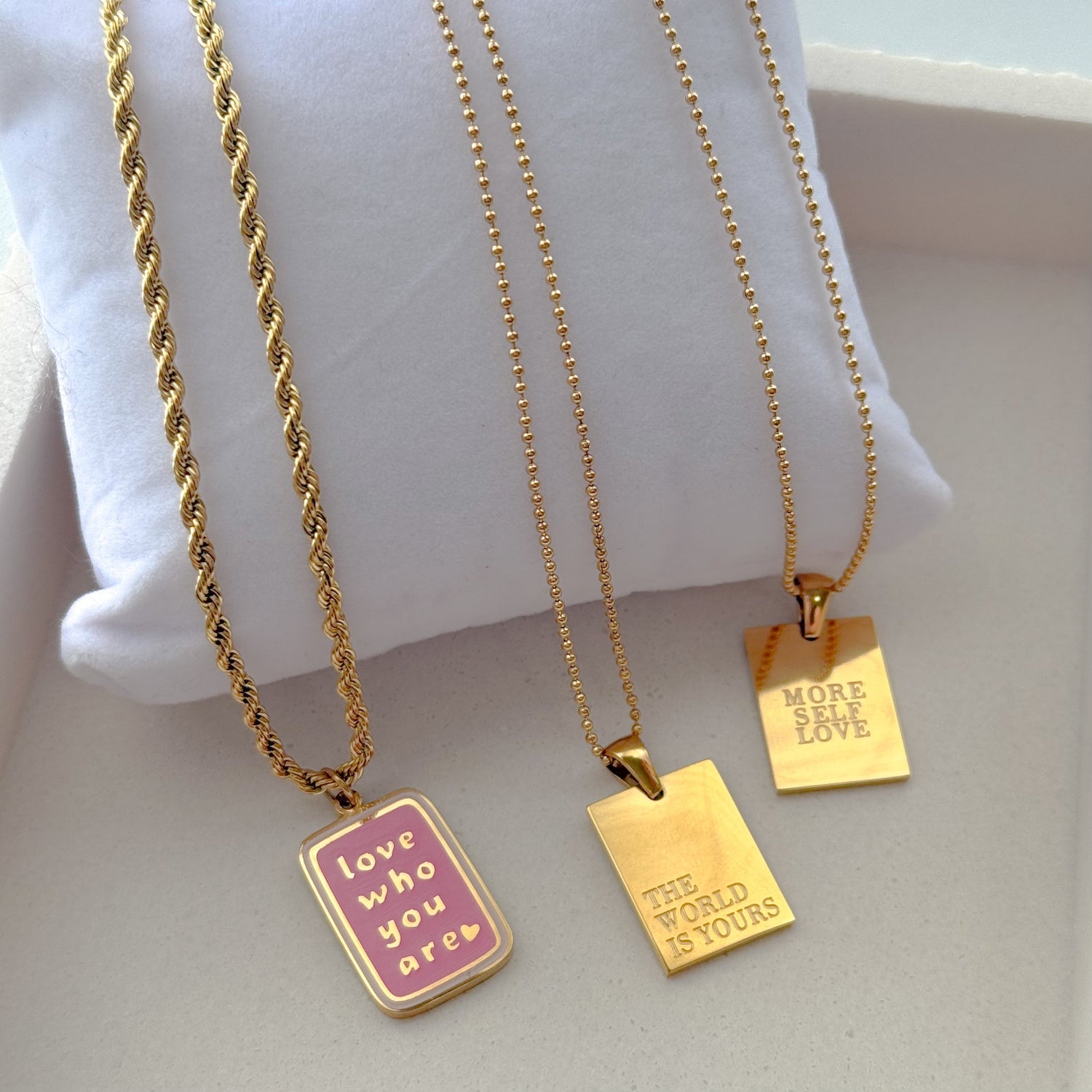 Stainless Steel Gold Necklaces