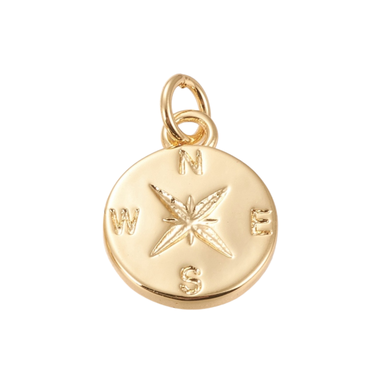 GOLDEN COMPASS Charm