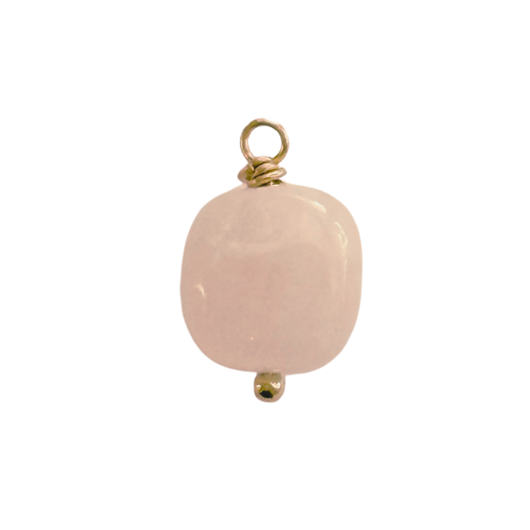 ROSE QUARTZ Charm