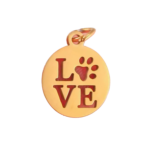 LOVE FOOTPRINT Charm