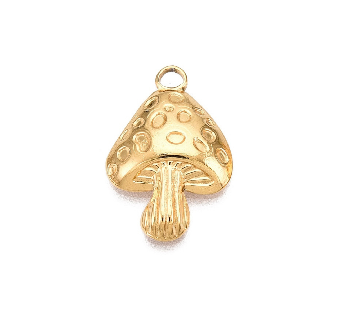 GOLDEN MUSHROOM Charm