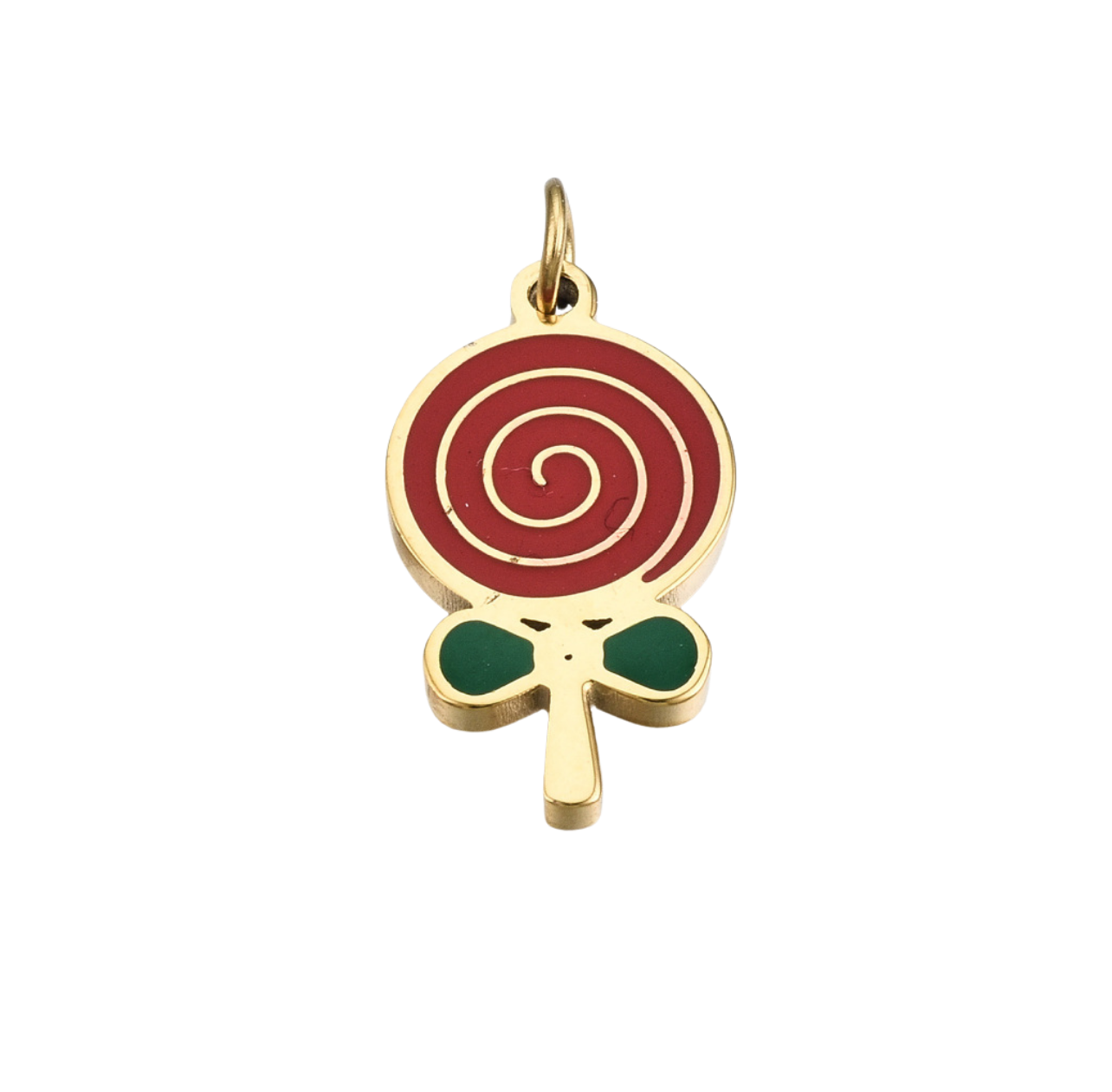 RED LOLLIPOP Charm