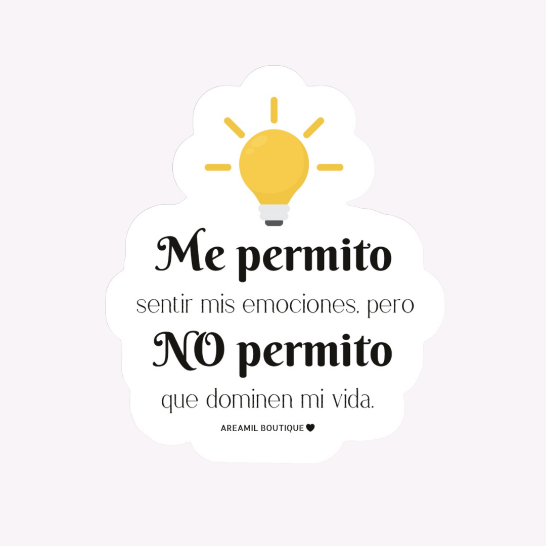ME PERMITO Sticker