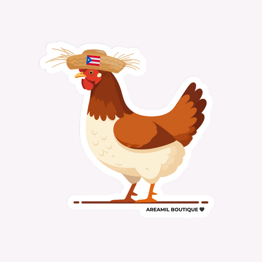 GALLO BORICUA Sticker