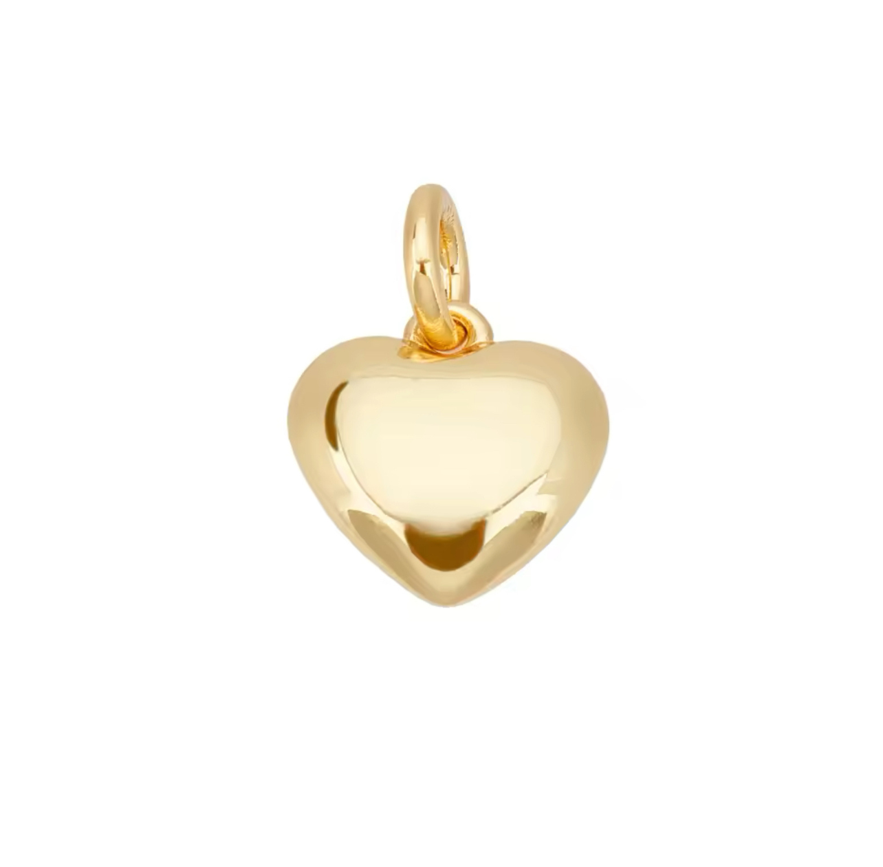 GOLD HEART Charm