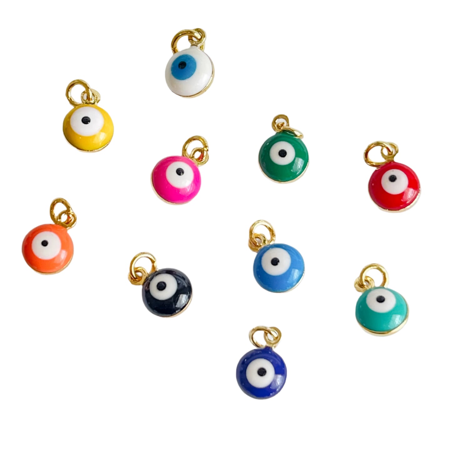 GOLD EVIL EYE Charm