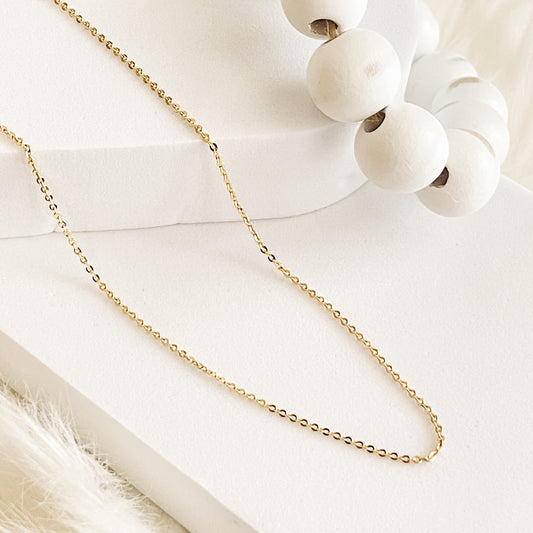"J" Chain Base- Dainty Cable