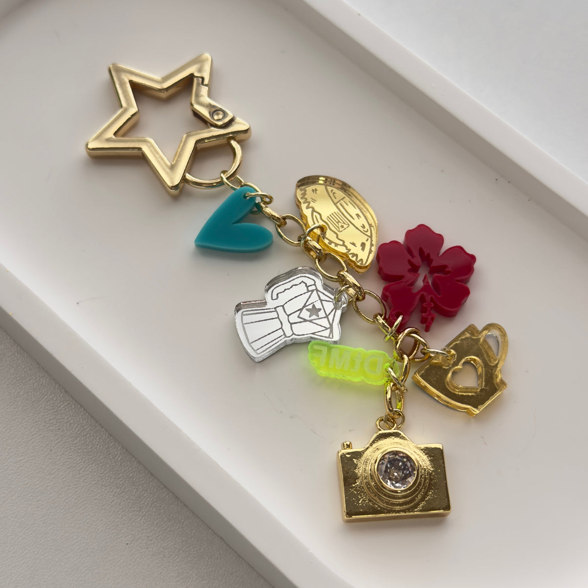 ISLA MÍA- Boricua Bag Charm & Keychain