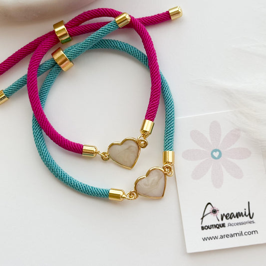 PEARL HEART Bracelet