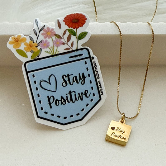 STAY POSITIVE Necklace
