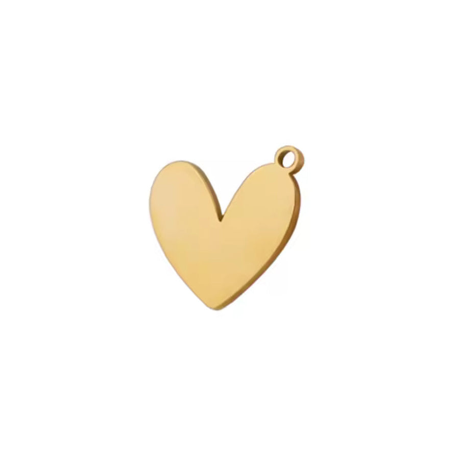 GOLDEN HEART Charm