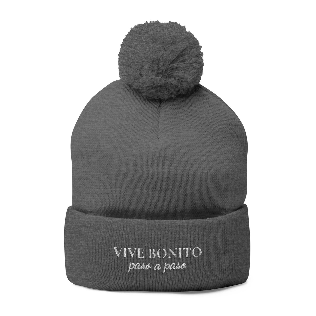VIVE BONITO Pom-Pom Knit Cap
