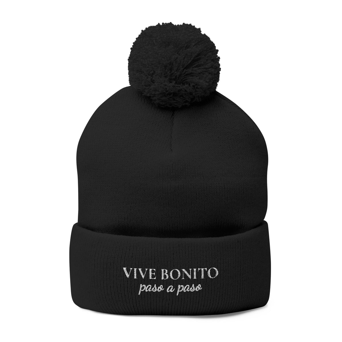 VIVE BONITO Pom-Pom Knit Cap