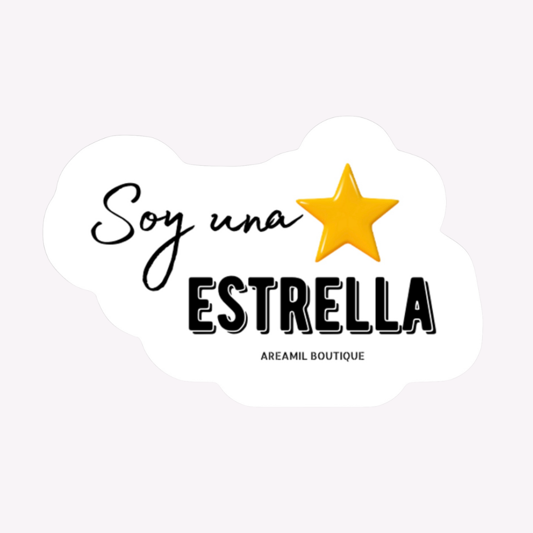 SOY ESTRELLA Vinyl Decal Sticker