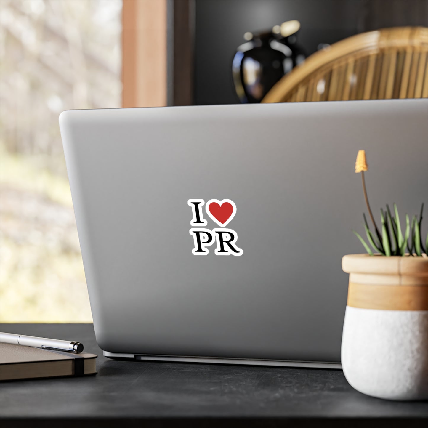 I LOVE PUERTO RICO Vinyl Decal Sticker