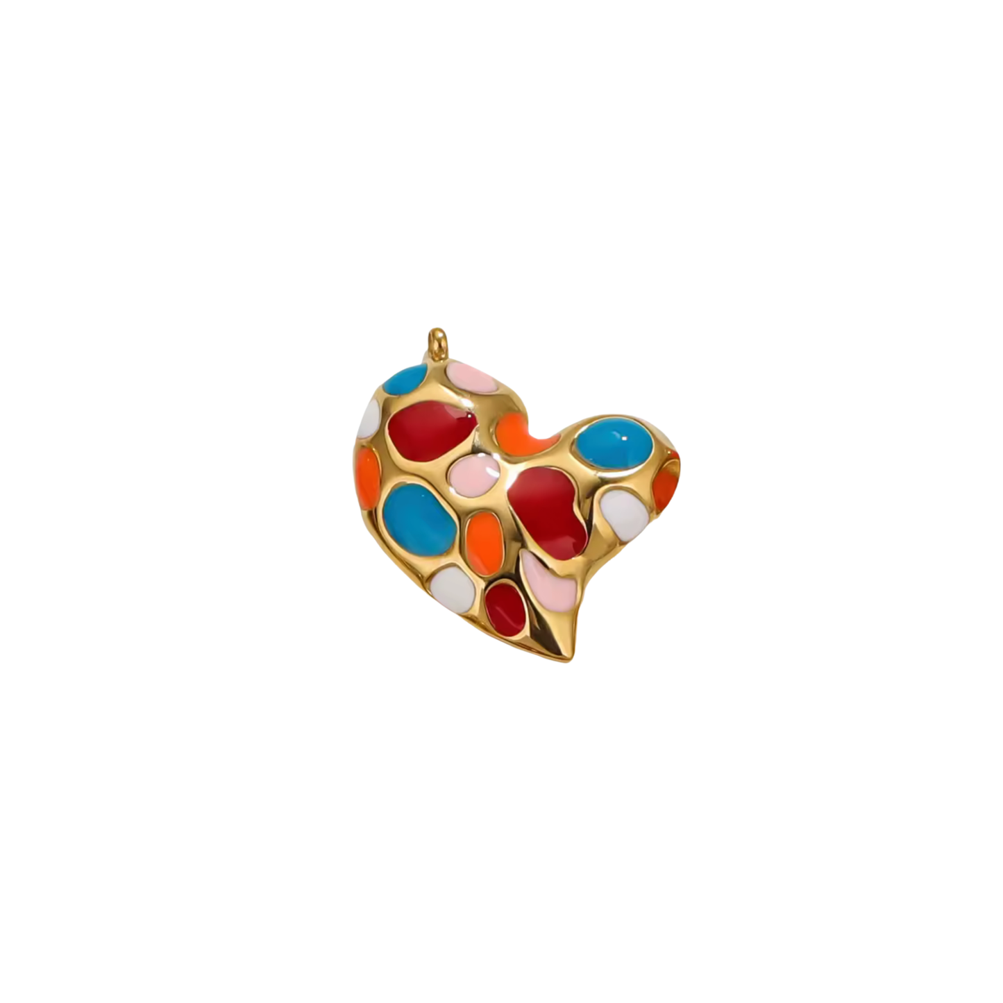 VINTAGE HEART Charm