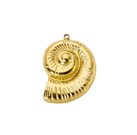 SPIRAL SEASHELL Charm