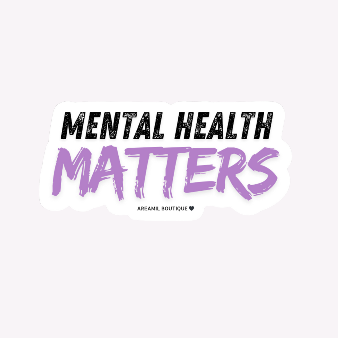 MENTAL HEALTH Vinyl Decal Sticker