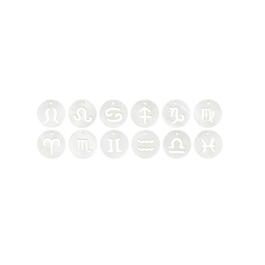 PEARL ZODIAC Charm