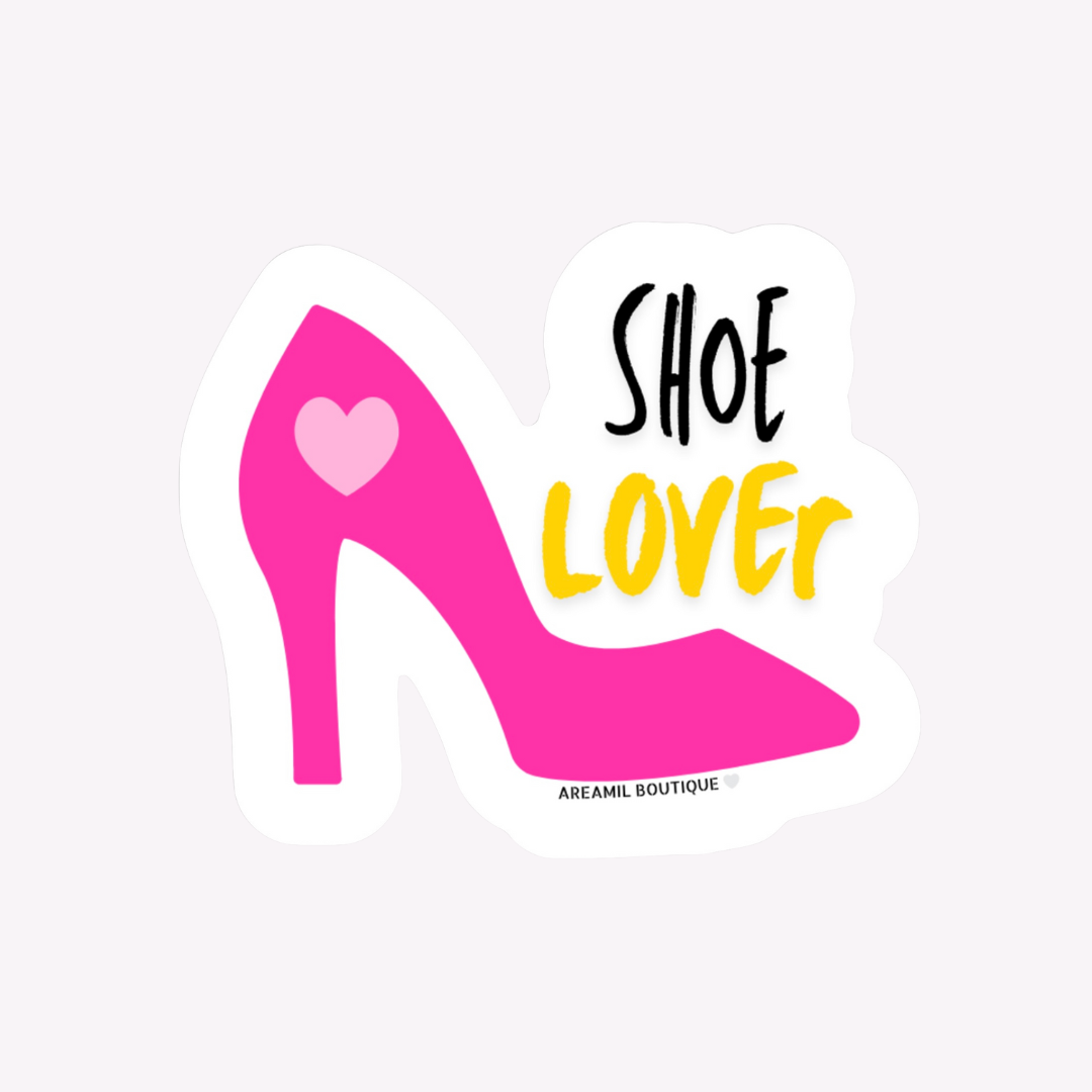 SHOE LOVER Vinyl Decal Sticker