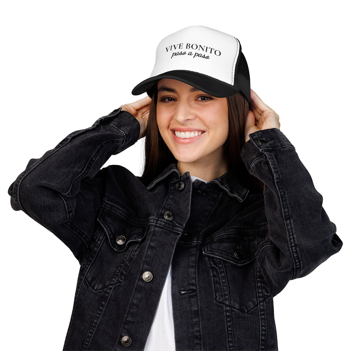VIVE BONITO Foam Trucker Hat