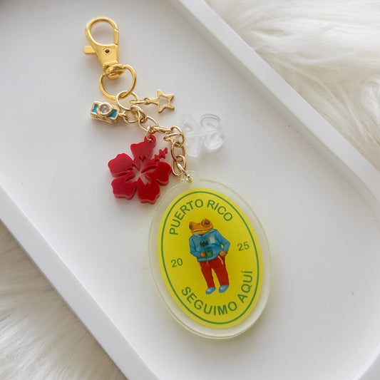 SEGUIMO AQUI Bag KeyChain Charms
