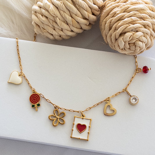 CANDY LOVE Charm Necklace