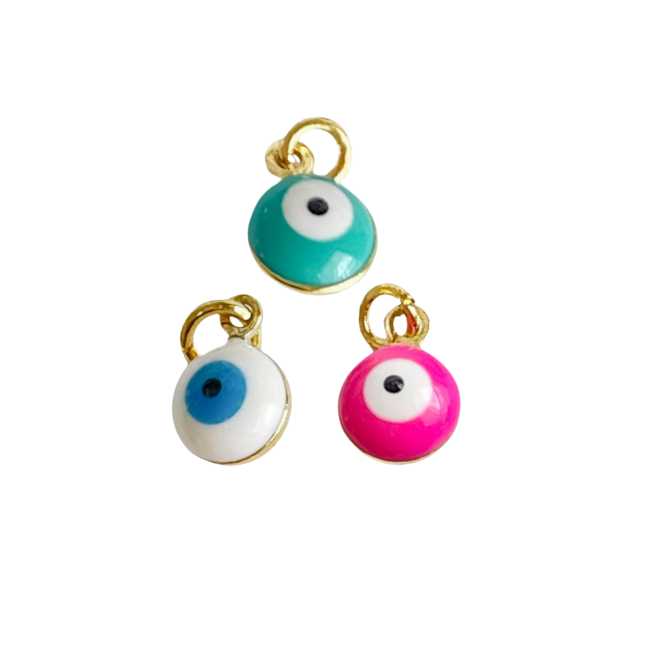 GOLD EVIL EYE Charm