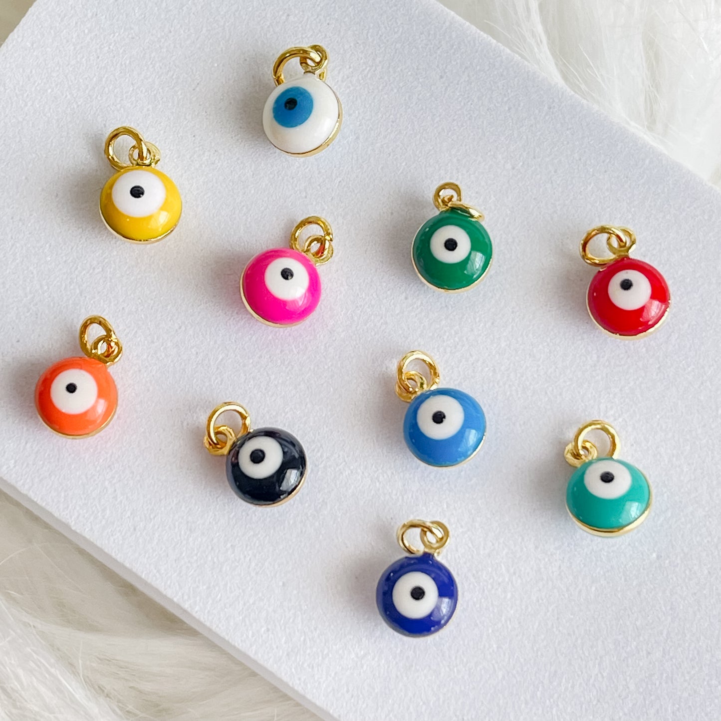 GOLD EVIL EYE Charm