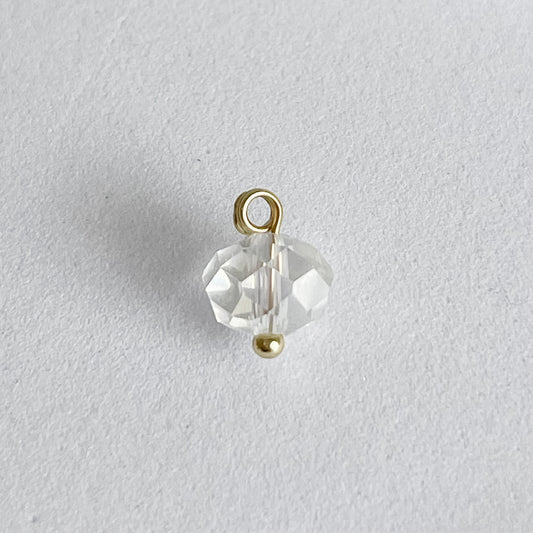 CLEAR BEAD Charm