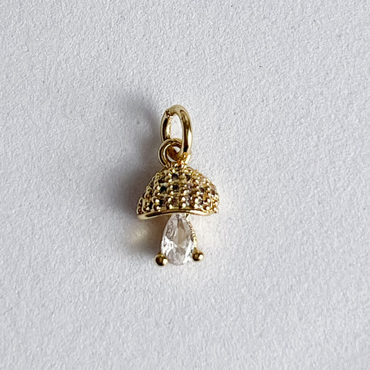 CZ MUSHROOM Charm