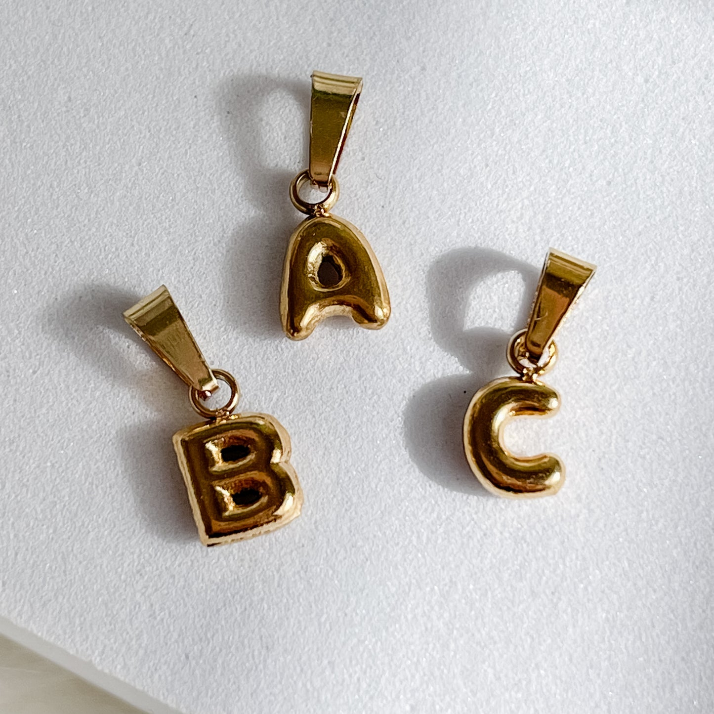 BUBBLE LETTERS Charm