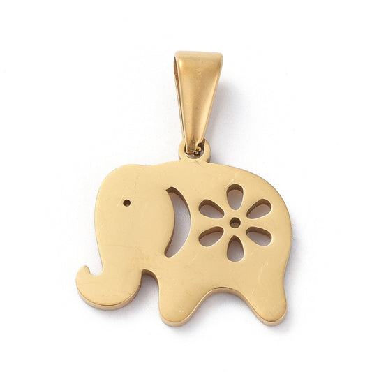 ELEPHANT FLOWER Charm