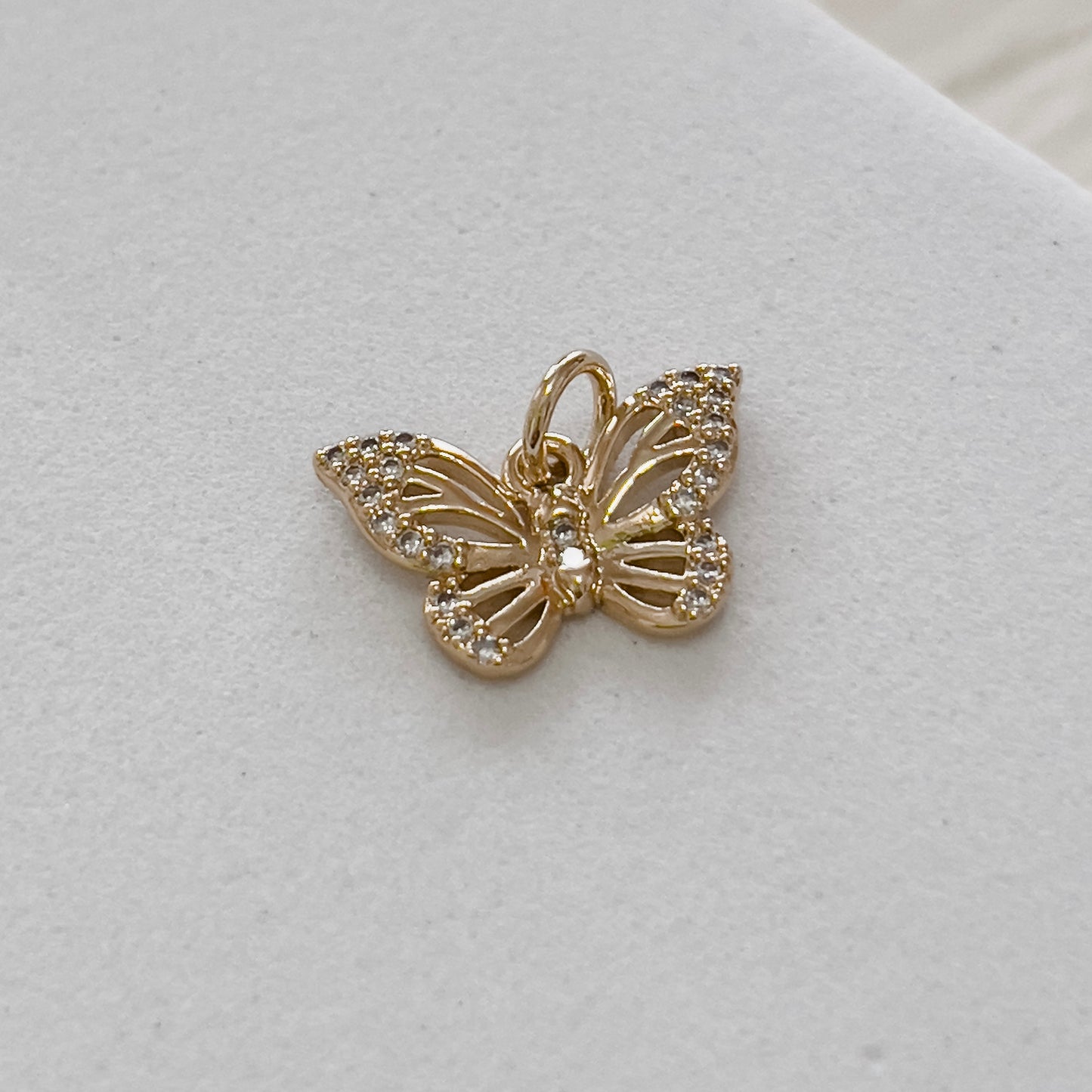 CZ BUTTERFLY Charm