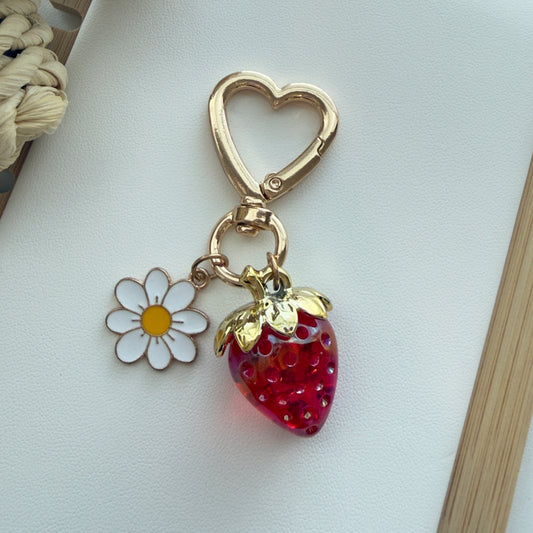 DAISY BERRY Bag Charm, KeyChain