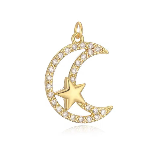 CZ MOONLIGHT Charm