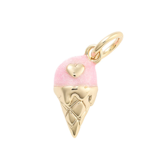 PINK ICE CREAM Charm
